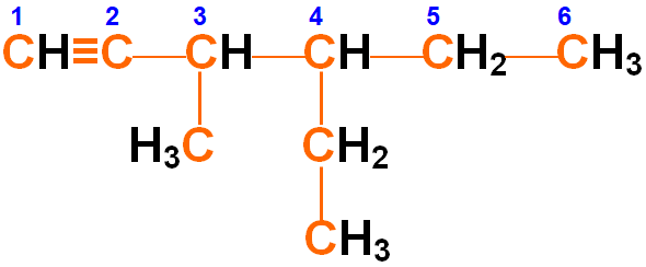 4-ethyl-3-methylhex-1-yne